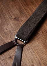 Button Braces w/ Gold Brass Fittings - Dusty Saddle