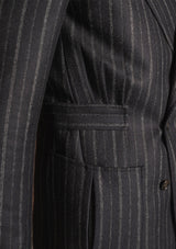 Broadway Jacket - Atlantic Chalk Stripe