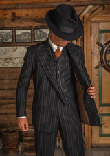 Broadway Jacket - Atlantic Chalk Stripe
