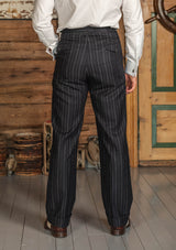 The Broadway Suit - Atlantic Chalk Stripe
