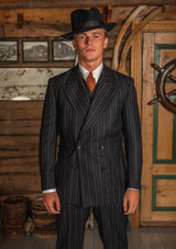 Broadway Jacket - Atlantic Chalk Stripe