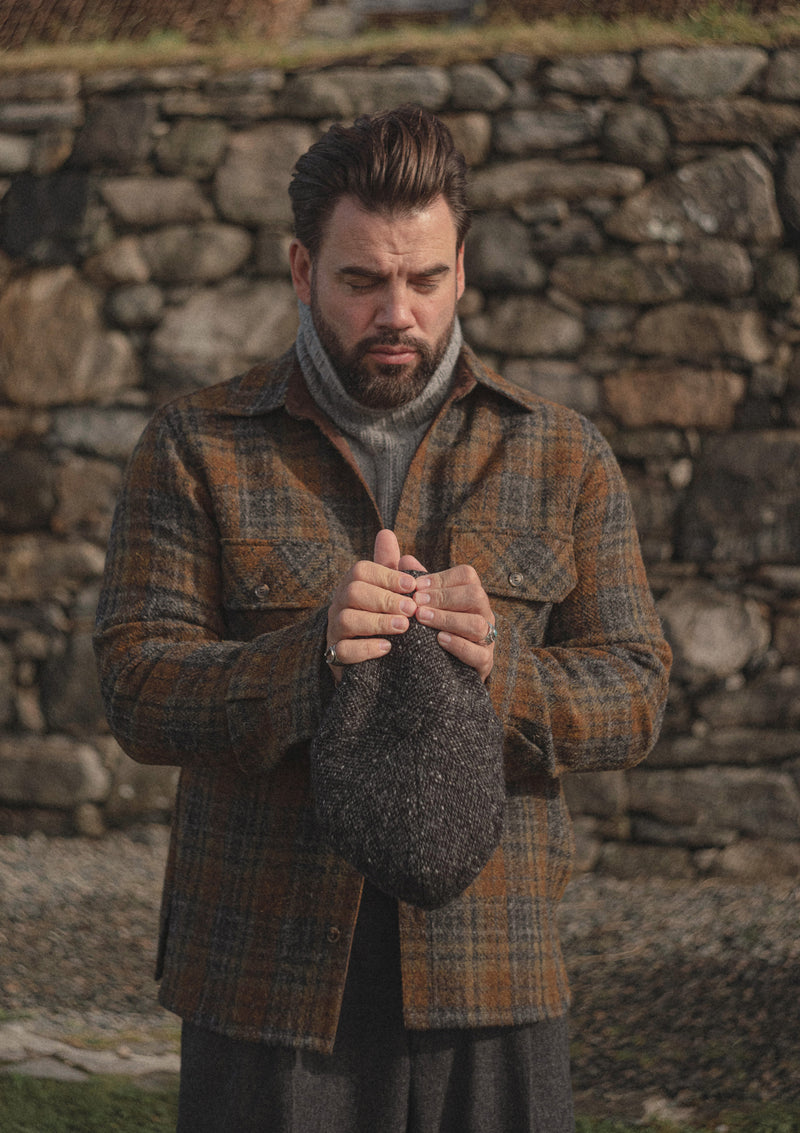Brower Over Shirt - Harris Tweed