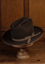 Burbank Rancher Hat - Open Crown - Brown