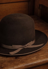 Burbank Rancher Hat - Open Crown - Brown