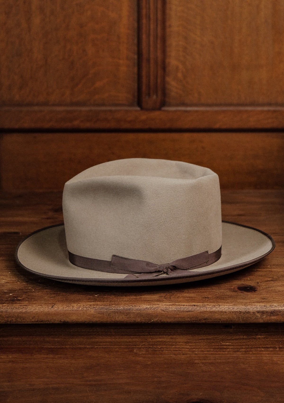 Burbank Rancher Hat - Open Crown - Malted Cream & Tobacco