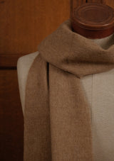 Merino Wool Scarf - Camel