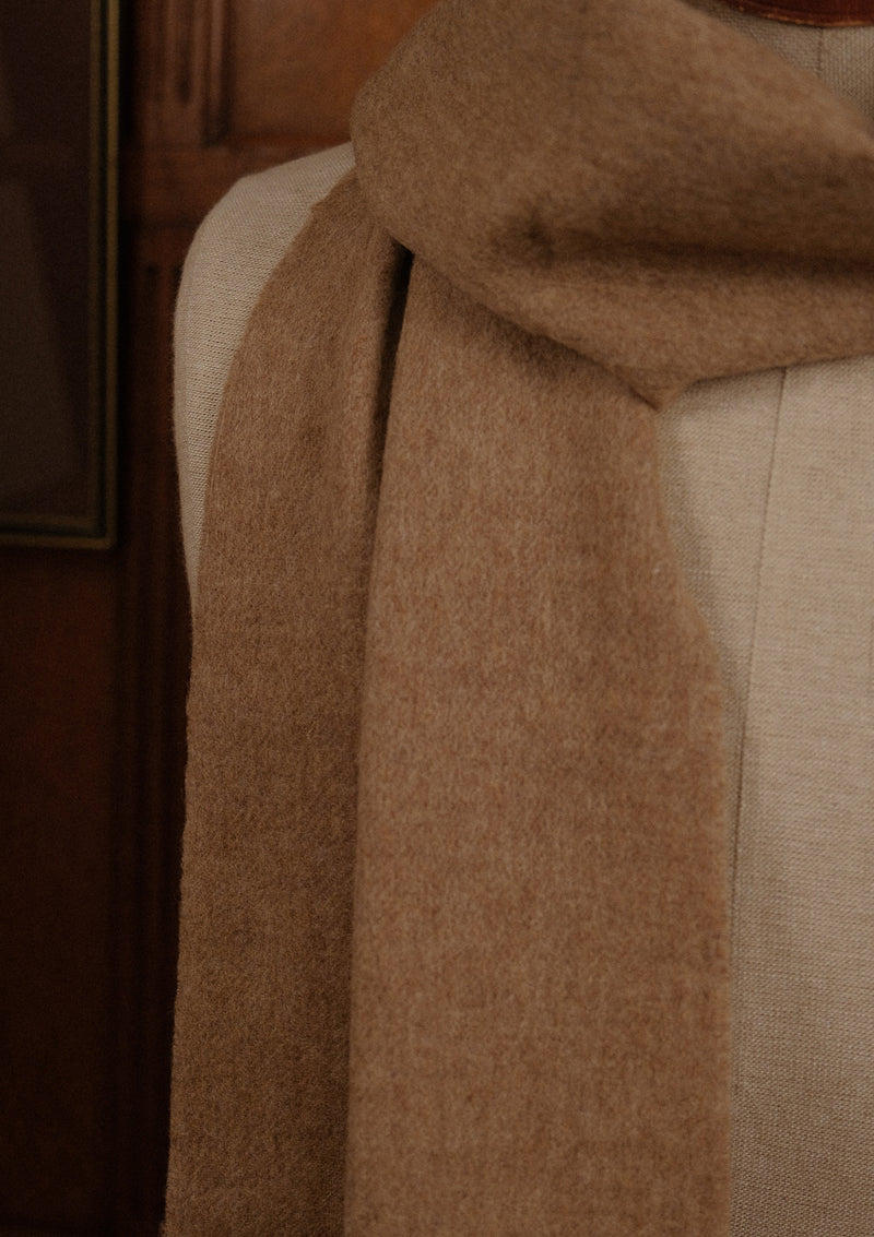 Becksöndergaard EDITION SCARF - Écharpe - classic brown/marron Becksöndergaard EDITION SCARF - Écharpe - classic brown/marron