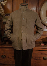 Chore Pure Wool Jacket - Dark Moss Green