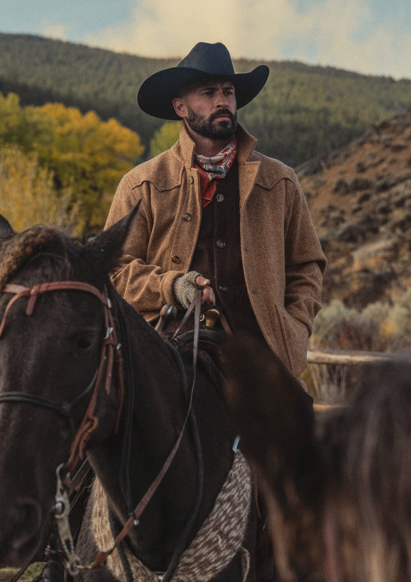 Moreland Pure Wool Jacket - Harvest Straw – Thomas Farthing London