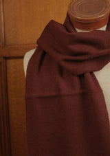 Merino Wool Scarf - Merlot