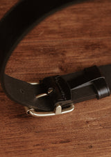 Saddle Leather Classic Belt - Black