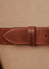 Saddle Leather Classic Belt - Brown