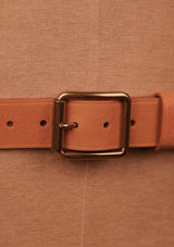 Saddle Leather Classic Belt - Light Tan