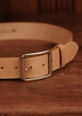 Saddle Leather Classic Belt - Light Tan