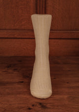 Classic Ribbed Socks - Cream