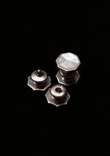 Original 1920's Pearlescent Octagonal Snap Cufflinks