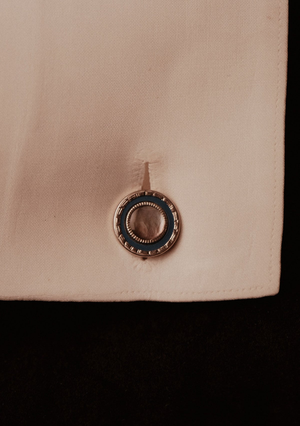 Original 1920's Snap Cufflinks with Mother Of Pearl