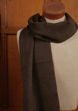 Merino Wool Scarf - Dark Moss