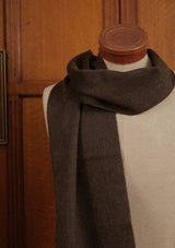 Merino Wool Scarf - Dark Moss