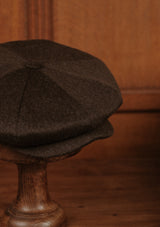 Dodge Baker Boy - (Wide-Width) Faded Brown Loden