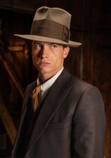 Emile Merino Wool Jacket - Tailor's Walnut Pinstripe