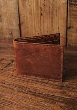 Saddle Leather Wallet - Tan
