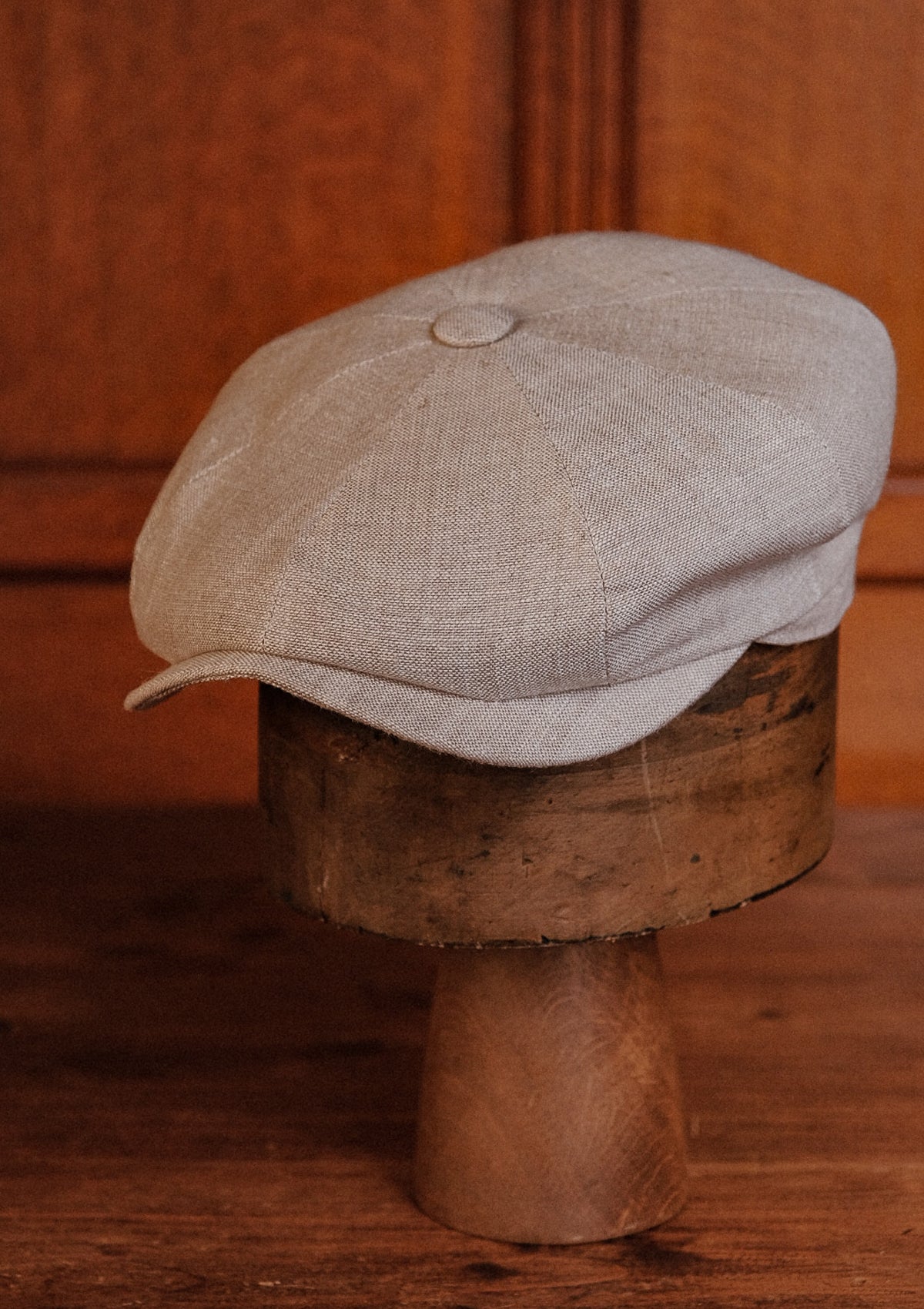 Fulton Baker Boy - (Mid-Width) Pure Natural Linen