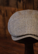 Geary Flat Cap - Teal Prince of Wales