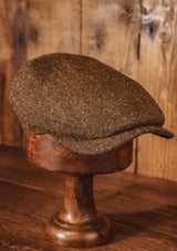 Geary Flat Cap - Russet Donegal we