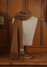 Merino Wool Scarf - Gingerbread