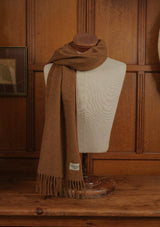 Merino Wool Scarf - Gingerbread