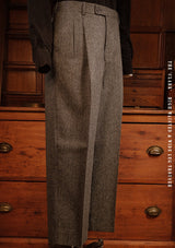 The Grayson 2 Piece Suit - Flint Herringbone