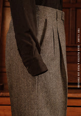 The Grayson 2 Piece Suit - Flint Herringbone