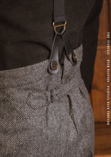 The Grayson 2 Piece Suit - Flint Herringbone