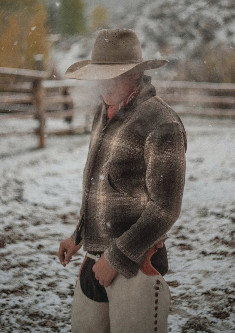 Thomas Farthing リネンテーラードジャケット Midtown Pure Wool Cropped w/ 1960s Conmar Double Zipper Jacket