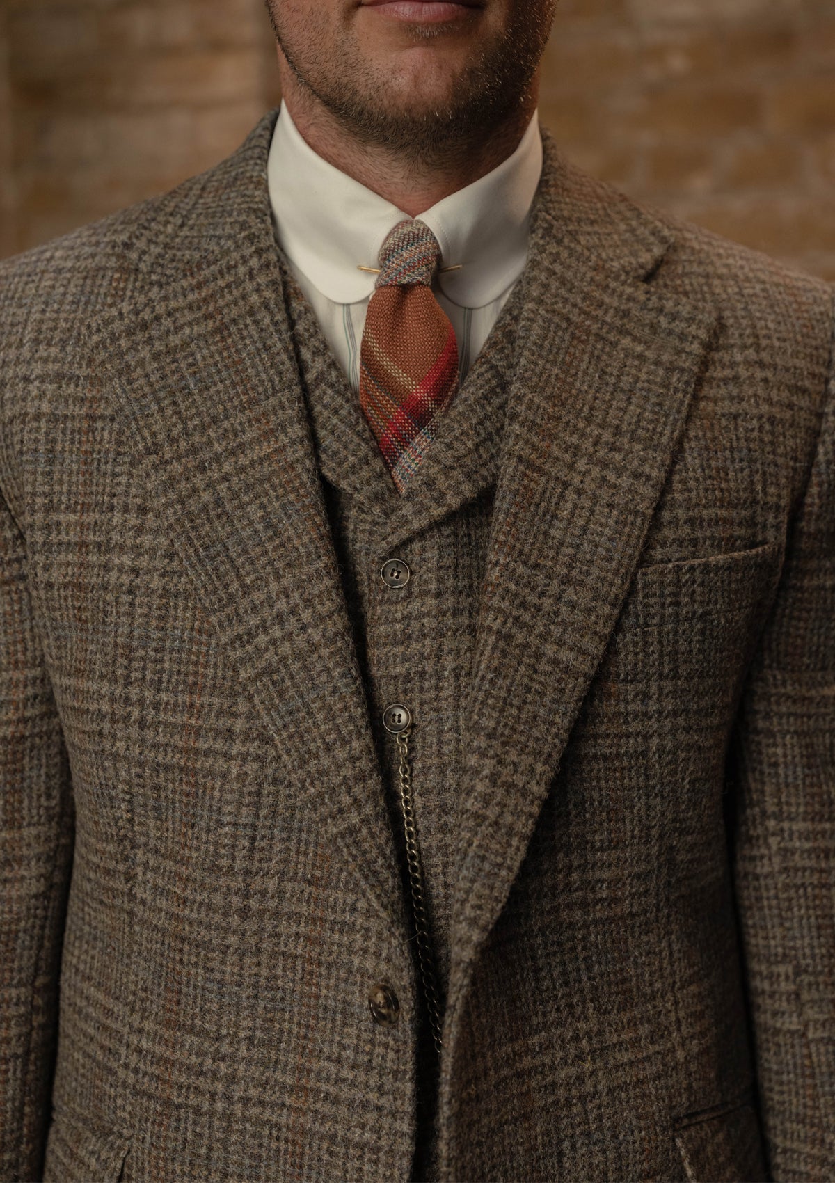 Coleman Harris Tweed Jacket - Highland Mist Check