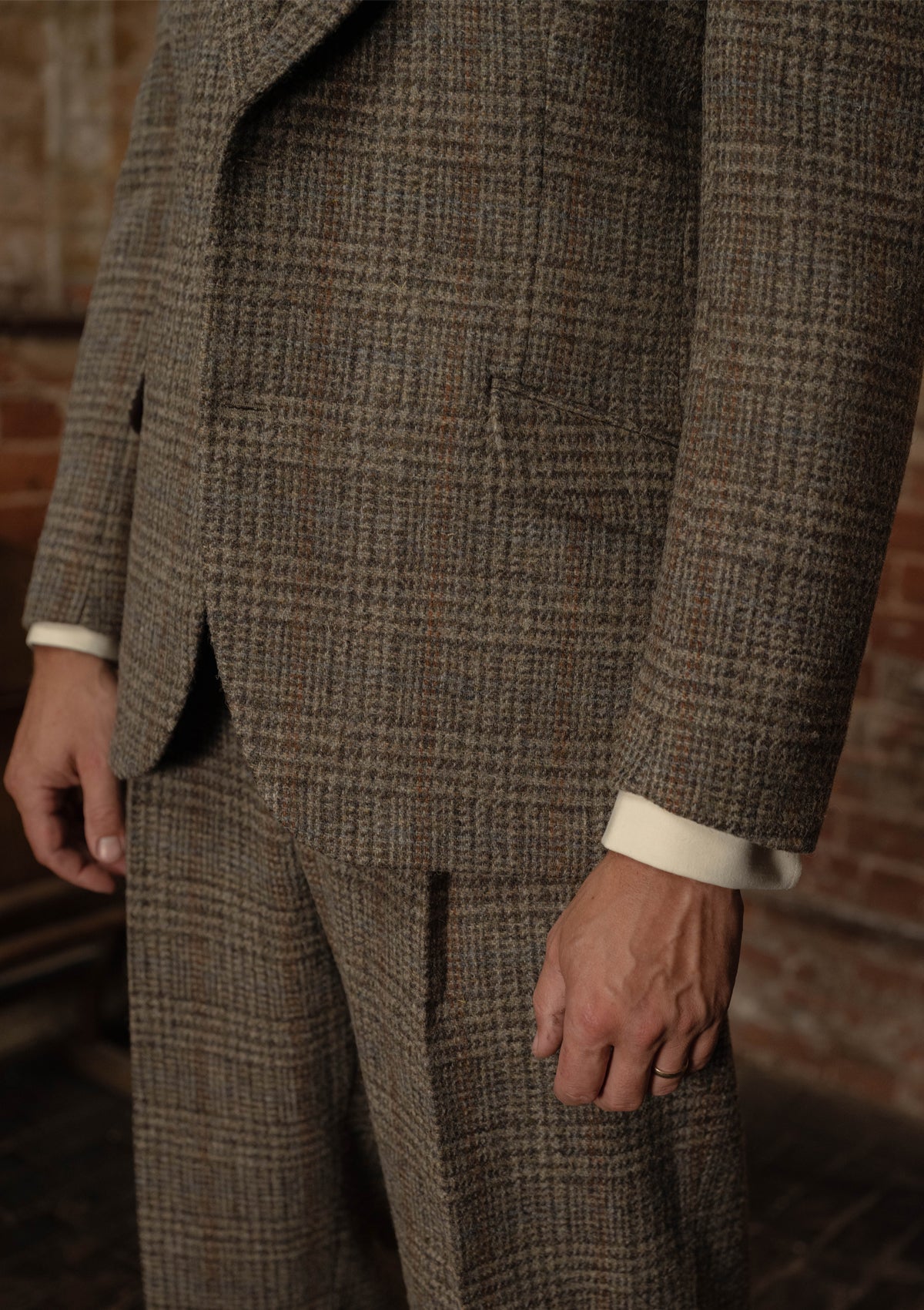 Coleman Harris Tweed Jacket - Highland Mist Check