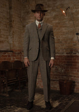 Coleman Harris Tweed Clark Trouser - Highland Mist Check