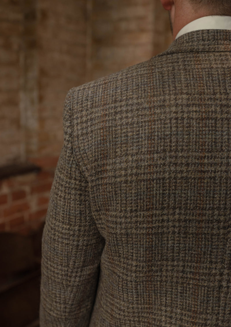 Coleman Harris Tweed Jacket - Highland Mist Check