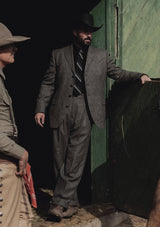 Grayson Clark Trousers - Flint Herringbone