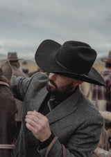 Grayson Jacket - Flint Herringbone