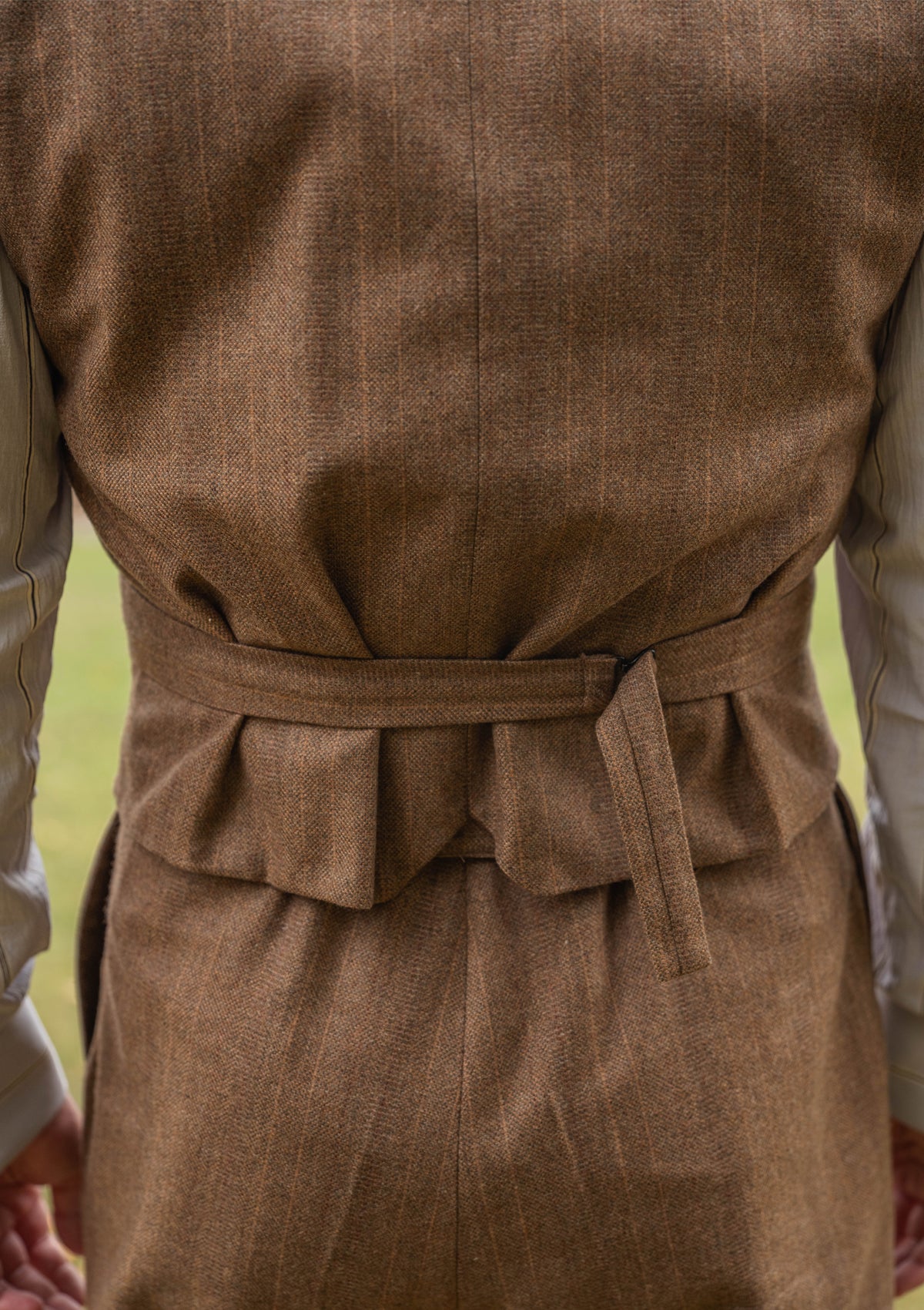 Hawthorne Cropped Waistcoat - Toasted Tobacco