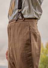 Fishtail Trousers - Toasted Tobacco