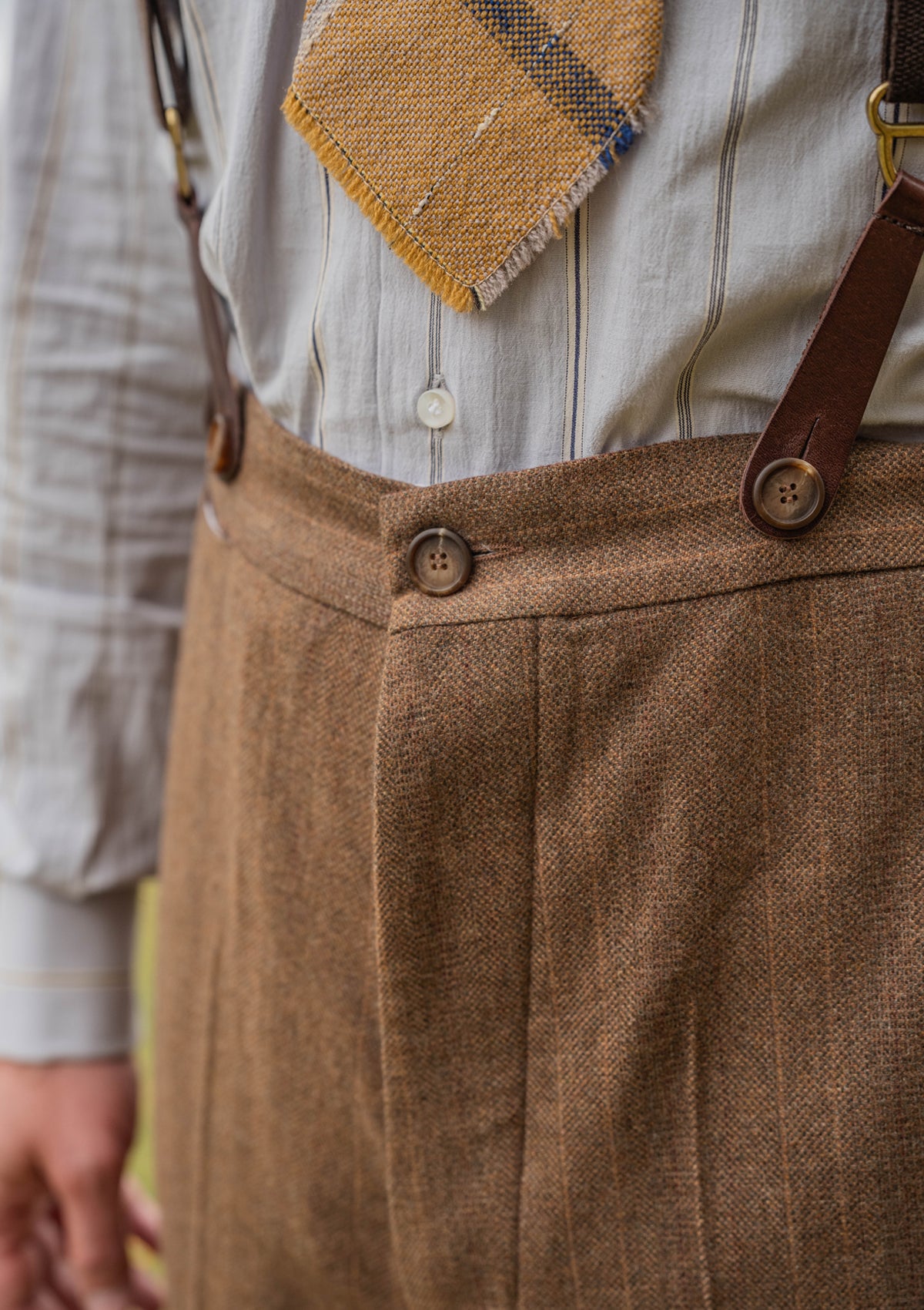 Fishtail Trousers - Toasted Tobacco