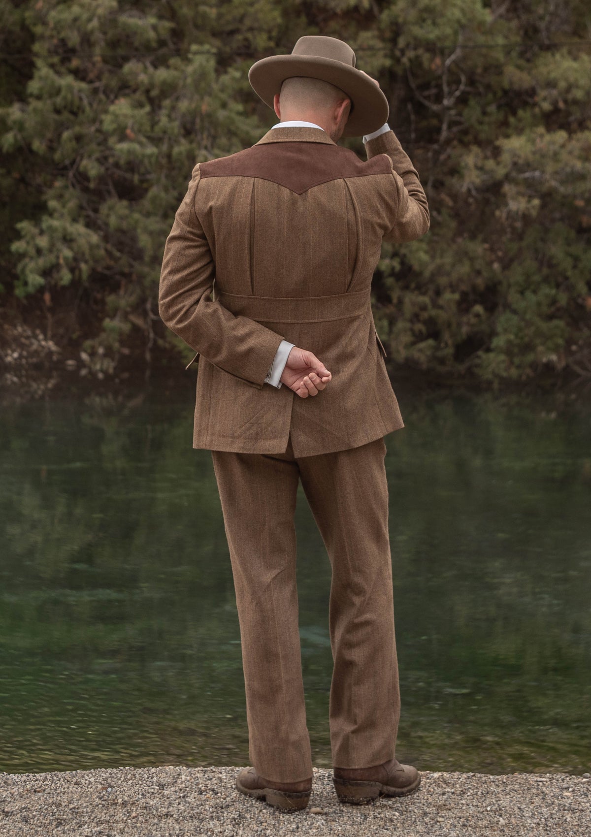 Fishtail Trousers - Toasted Tobacco