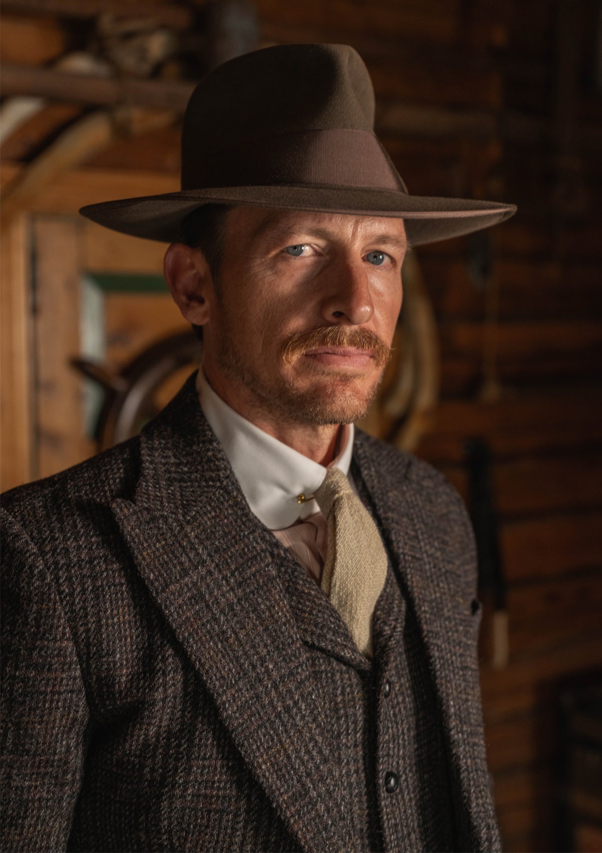 Brockman Harris Tweed Jacket - Dark Cedar