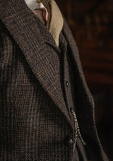 Brockman Harris Tweed Jacket - Dark Cedar