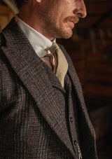 Brockman Harris Tweed Jacket - Dark Cedar