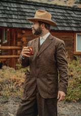 The Hawthorne 3 Piece Suit - Bison Brown