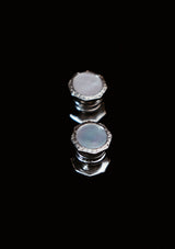 Original 1920's Art Deco Mother Of Pearl Snap Cufflinks